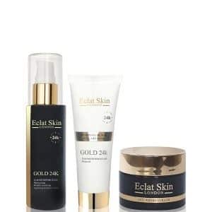 Eclat Skin London Gold 24K 6 Gesichtspflegeset