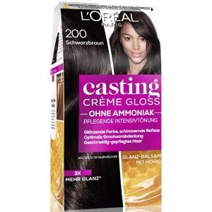 L'Oréal Paris Casting Crème Gloss Nr. 200 - Schwarzbraun Haartönung