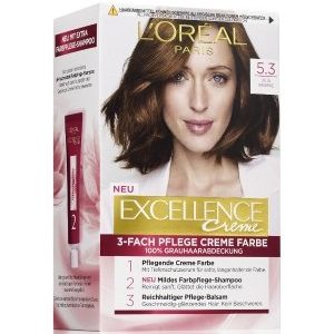 L'Oréal Paris Excellence Crème Nr. 5.3 - Helle Kastanie Haarfarbe