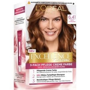 L'Oréal Paris Excellence Crème Nr. 6.41 - Helles Caramelbraun Haarfarbe