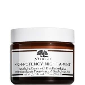 Origins High-Potency Night-A-Mins Resurfacing Cream With Fruit Derived Ahas Nachtcreme