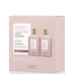 ALFAPARF MILANO Keratin Therapy Lisse Design Vitalizing Maintenance Kit Haarpflegeset